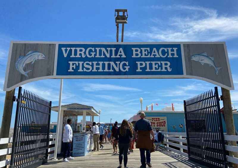 Virginia Beach fishing pier