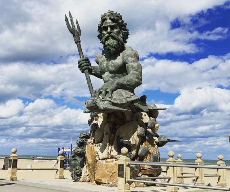 King Neptune Statue