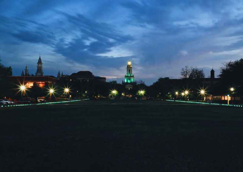 Baylor University After Sunset