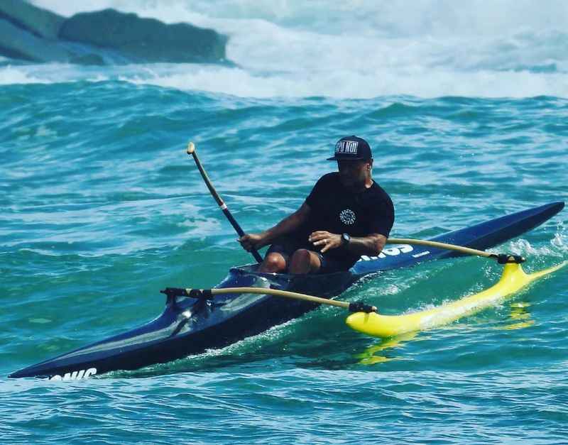 Outrigger Canoe Surfing