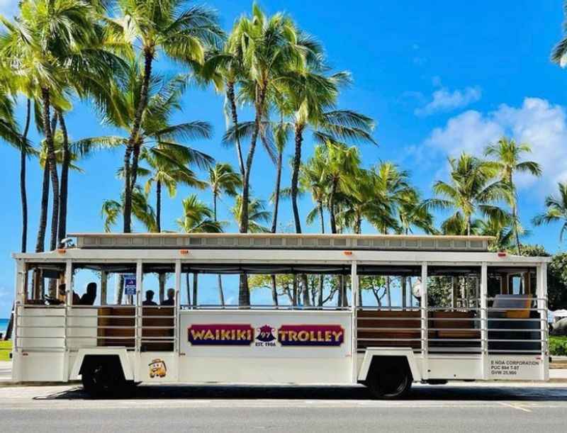 Waikiki Trolley Hop-On Hop-Off Tour