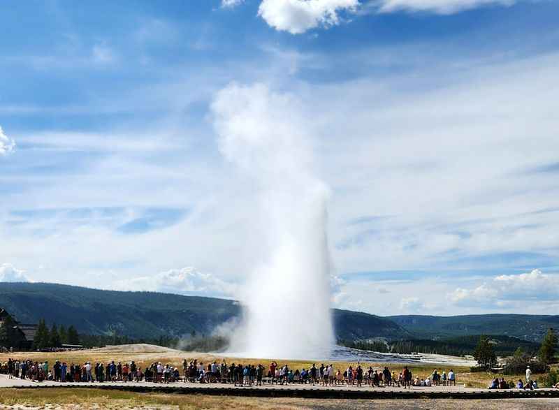 Old Faithful Geyser Basin