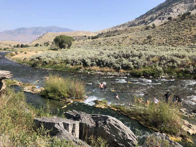 Boiling River Hot Springs