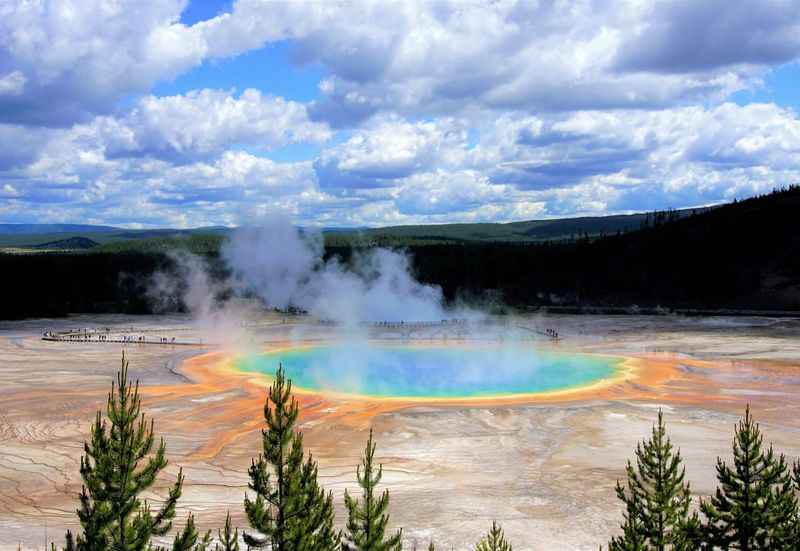 Grand Prismatic Hot Spring