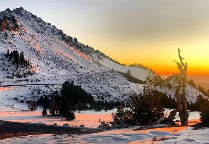  sunset at the Watchman Overlook