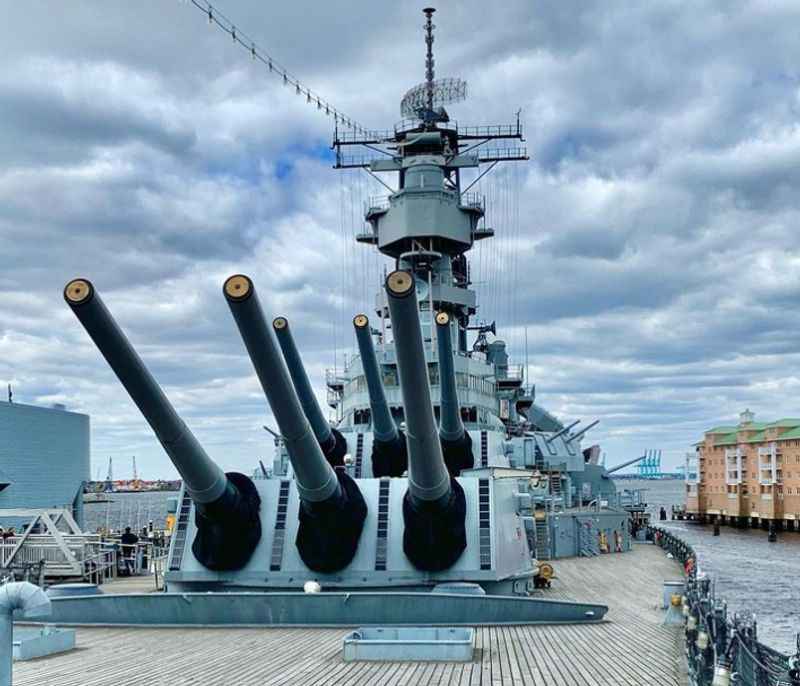 Battleship Wisconsin at Nauticus National Maritime Center