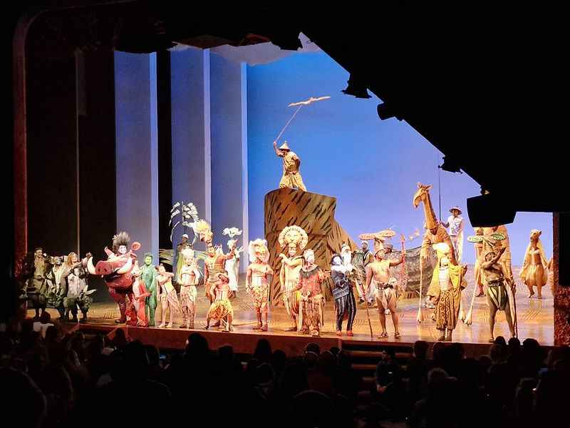 The Lion King on Broadway