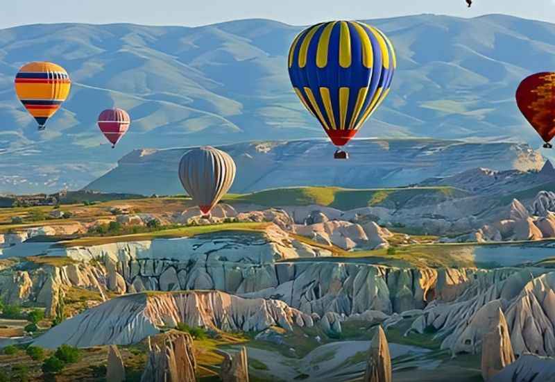 Hot Air Balloon Ride over Bagan's Temples