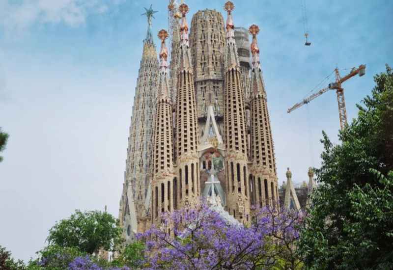 the mighty Sagrada Familia
