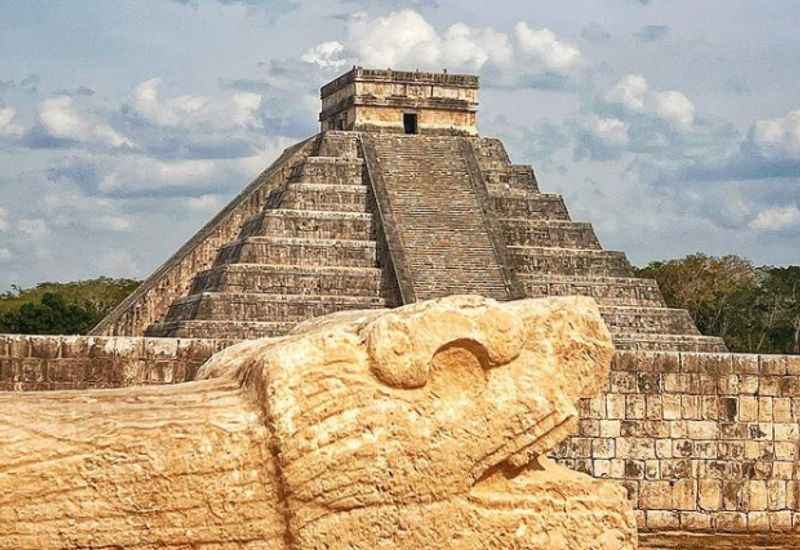 the Chichén Itzá ancient city