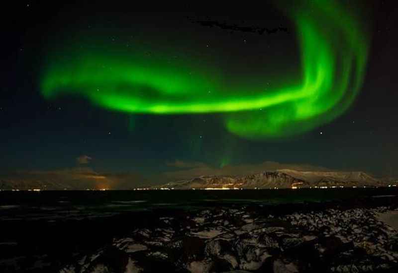 the Northern Lights in Iceland