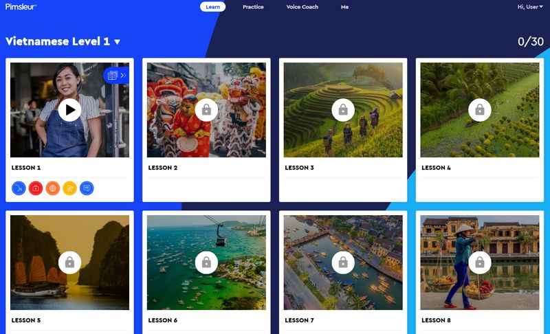 Pimsleur Vietnamese: Learn Vietnamese Through Audio Recordings