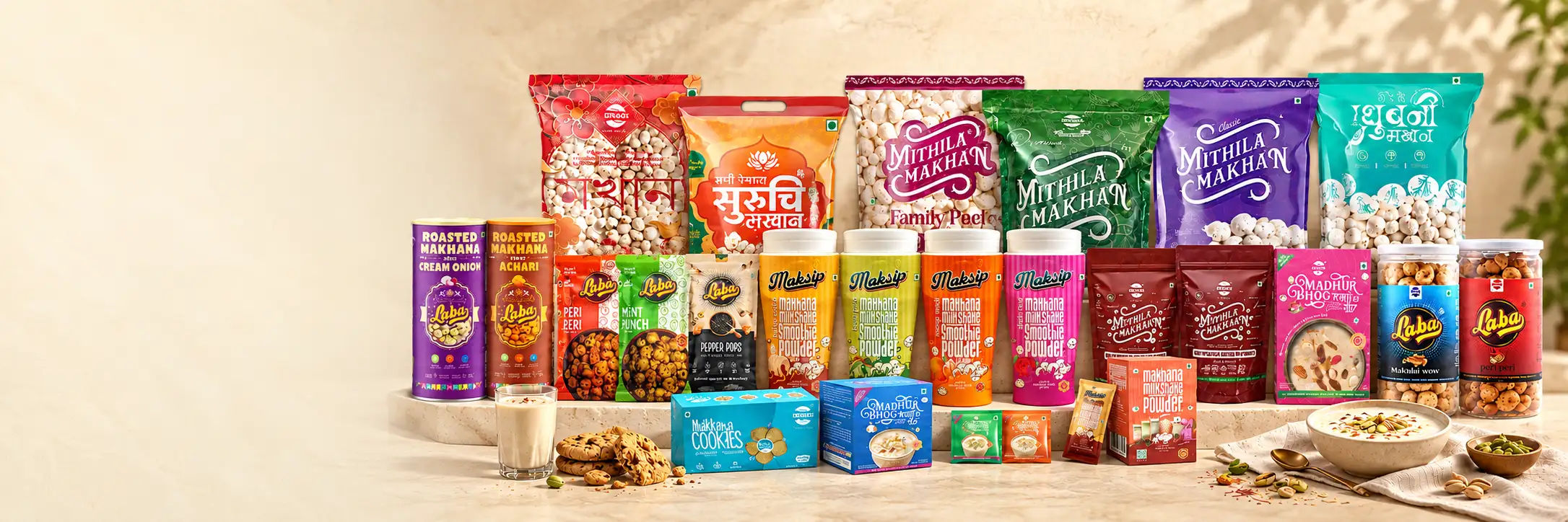 Makhana Powder Banner