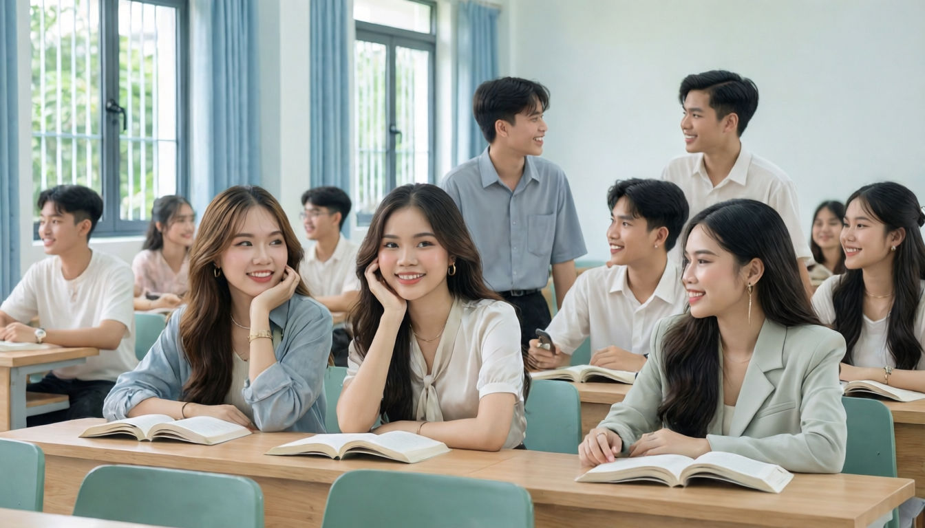 Môi trường học tập hiện đại tại trung tâm giáo dục