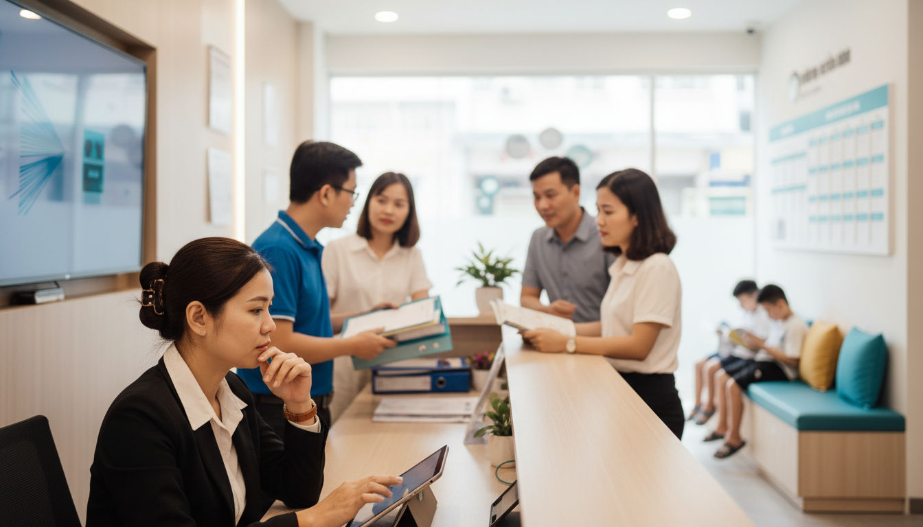 Phụ huynh tìm hiểu về chương trình học