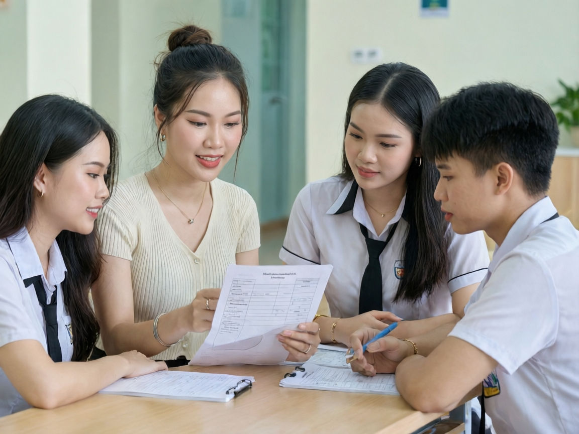 Bảng báo cáo học tập của học viên