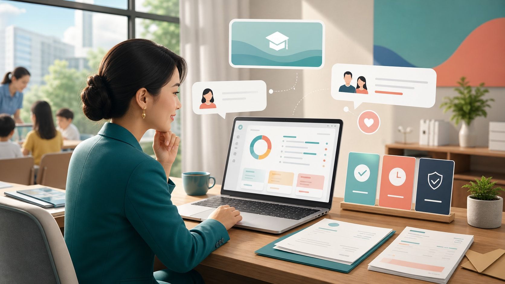 Minh họa bài viết Quản lý học phí rõ ràng hơn mà không cần thêm file Excel