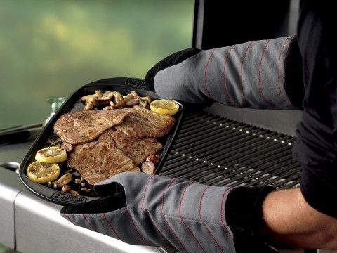 Paire de gants pour barbecue
