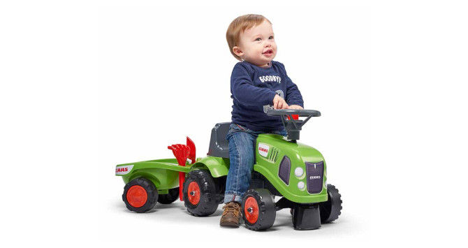 porteur tracteur vert enfant 1 an