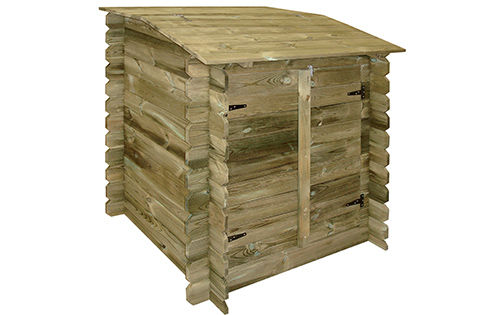 Coffre de filtration en bois