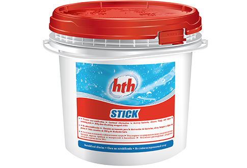 Bidon de chlore en stick HTH