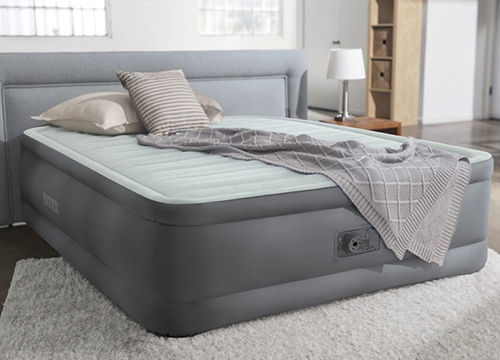 Matelas gonflable Intex deux places avec draps