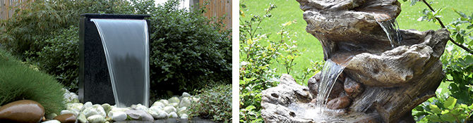 Fontaines de jardin