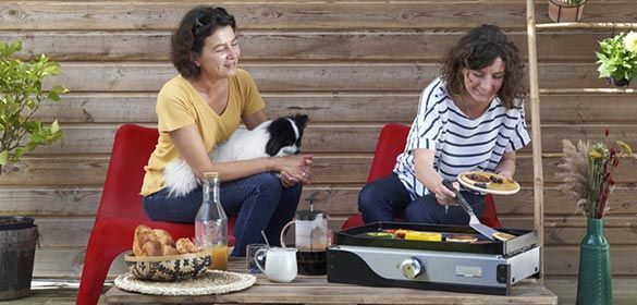 Petite plancha électrique française Le Marquier
