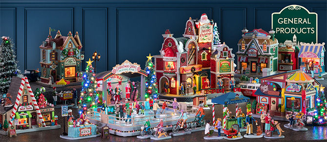 Village de Noel miniature tout pour faire le votre