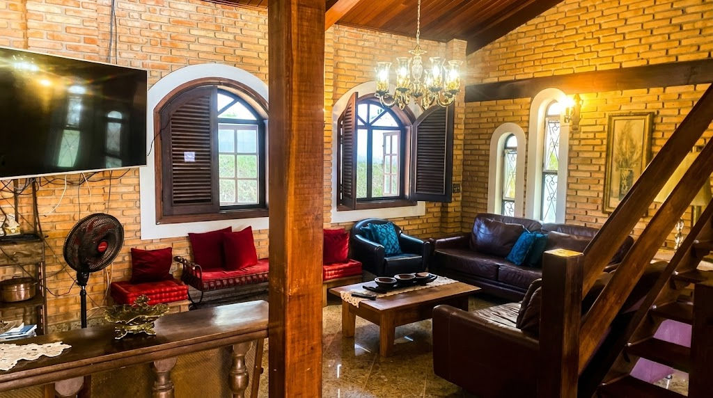 Ambientes Confortáveis da Chácara da Vó Estela