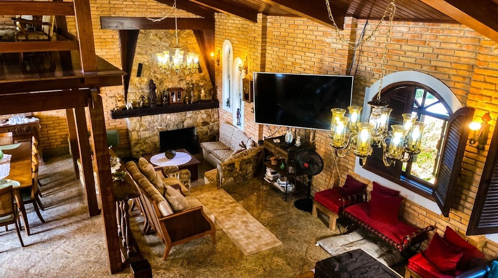 Detalhe do Espaço Gourmet da Chácara da Vó Estela