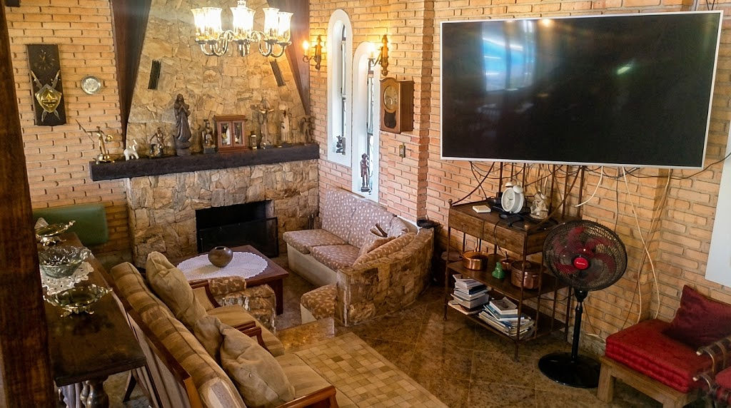 Interior Aconchegante da Chácara da Vó Estela