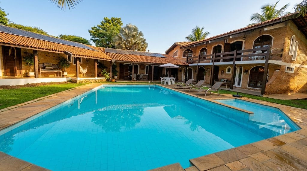 Espaço de esportes da Chácara da Vó Estela