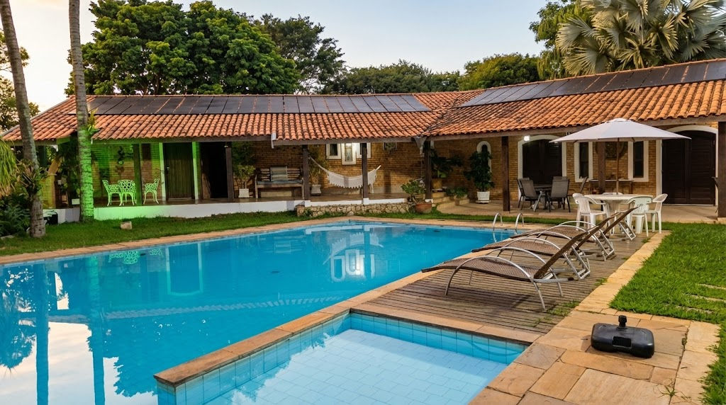 Campo de esportes da Chácara da Vó Estela