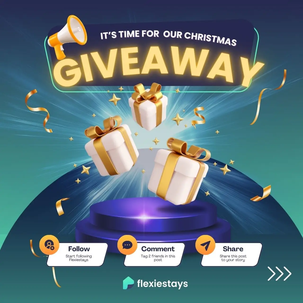Flexiestays Christmas Giveaway - Win luxury prizes including apartment stay and experiences