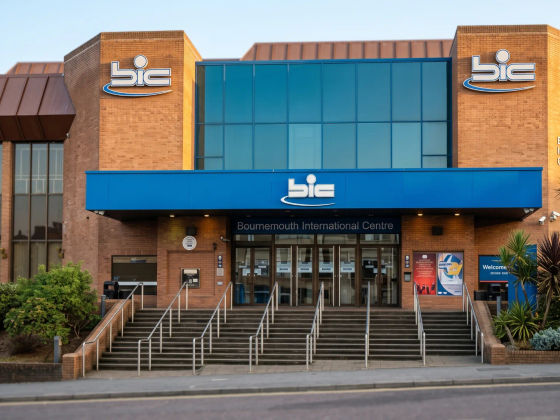 The Bournemouth International Centre on the West Cliff