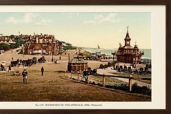 Pier Approach in Bournemouth in the 1890s