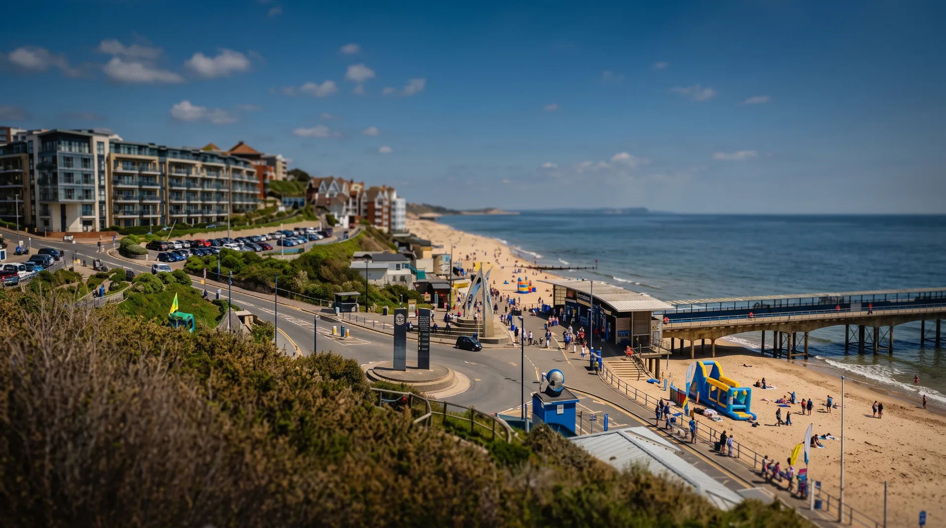 Boscombe Pier and seafront