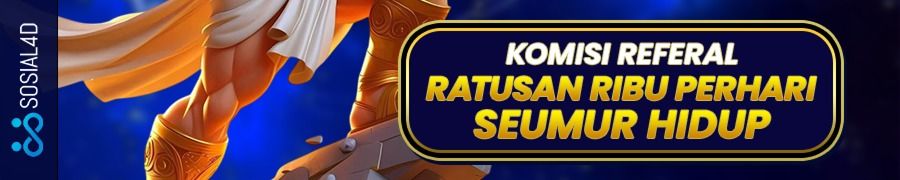 PROMO REFERAL 1% - 5% BERLAKU SEUMUR HIDUP DAN OTOMATIS