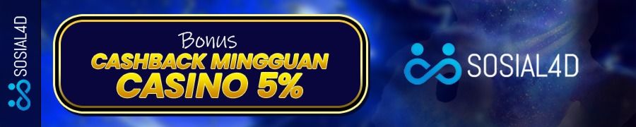 PROMO CASHBACK MINGGUAN LIVE CASINO 5%