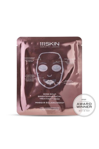 Rose Gold Brightening Facial Treatment Mask