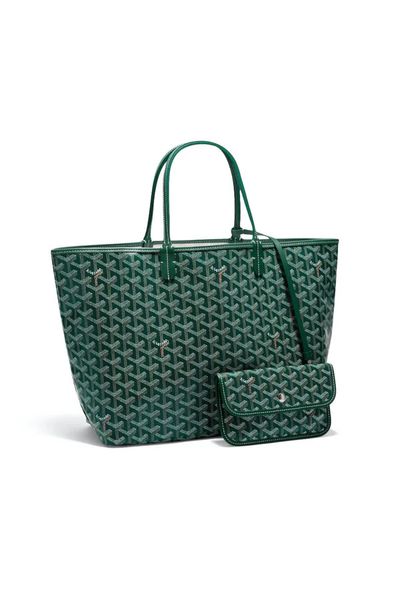 GOYARD SAINT LOUIS TOTE PM GREEN