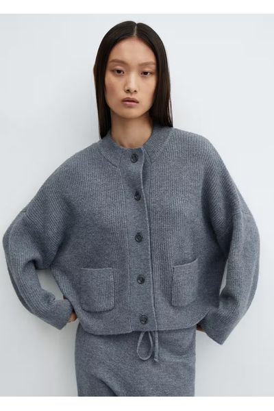 Pocket knit cardigan -  Women | Mango United Kingdom