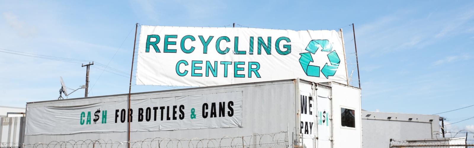 Recycling Center Banner