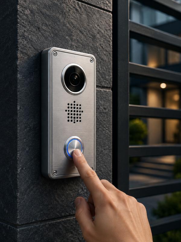 Visitor Presses Call Button
