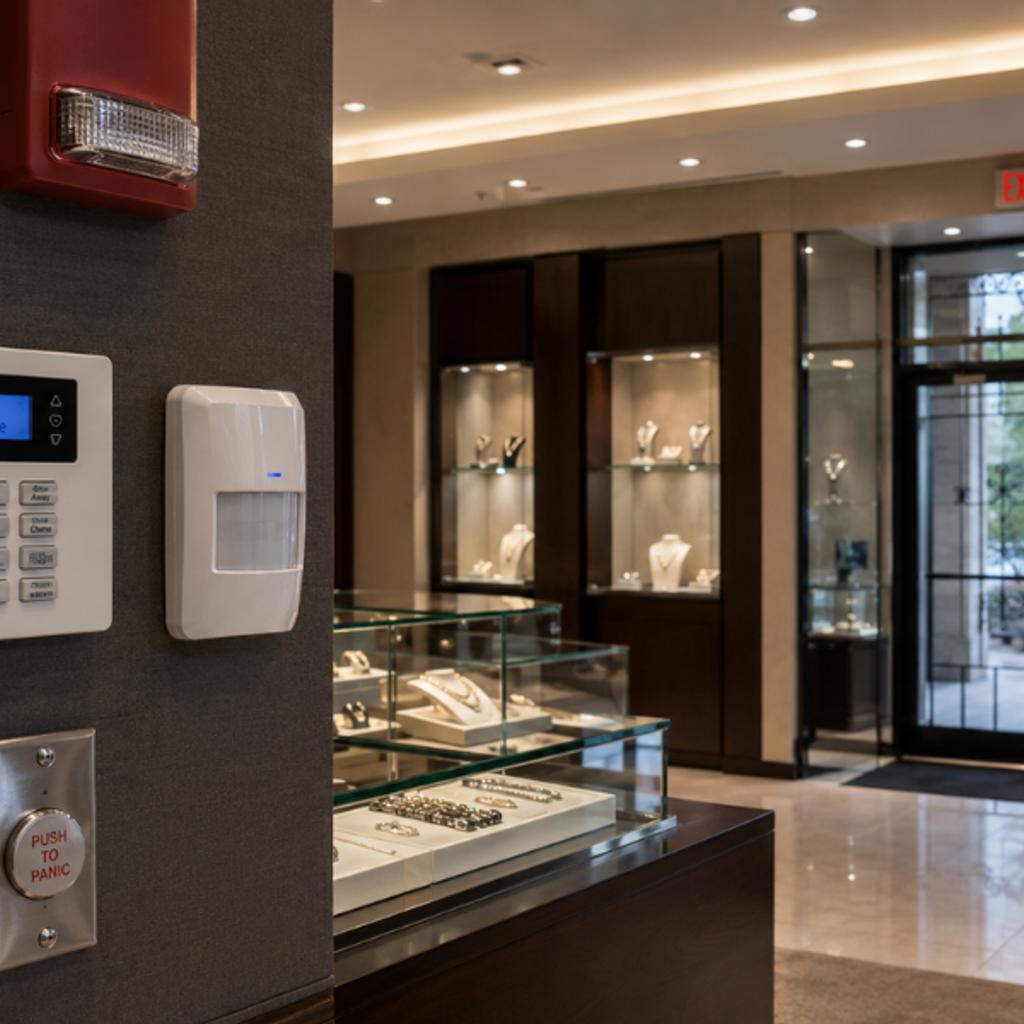 UL-Compliant Intrusion Alarm Systems for Banks & Jewelry Stores