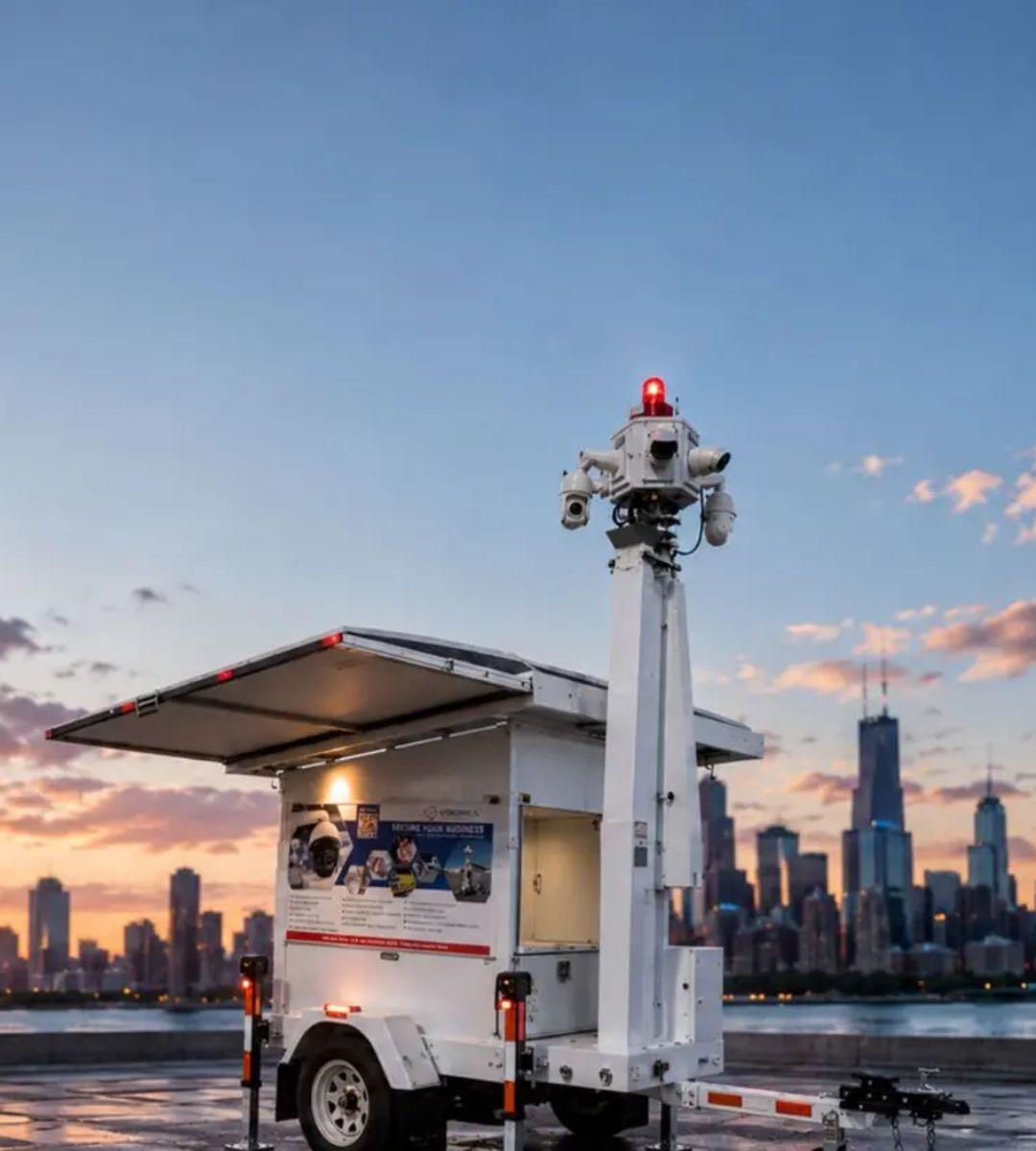 Mobile Surveillance Trailer