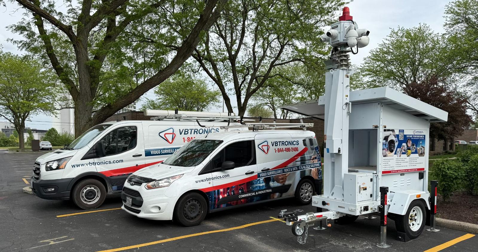 Mobile Surveillance Trailer