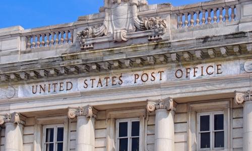 Security fog protection for a post office