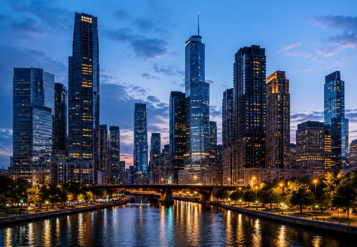 VBTRONICS Chicago Skyline Security Surveillance Solution
